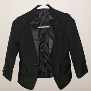Nautica Boys Size 7 Notch Collar Tuxedo Jacket